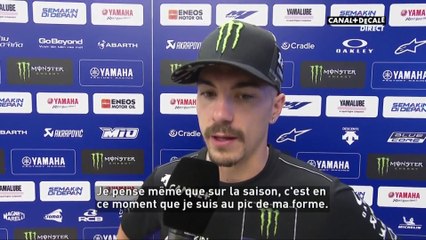 Viñales réagit suite à sa chute au Grand Prix de Catalogne