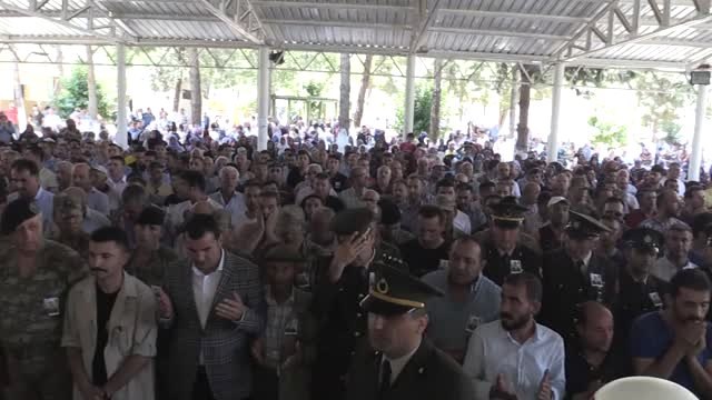 Kalp krizi sonucu vefat eden asker son yolculuğuna uğurlandı