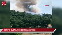 İzmir'de orman yangını! Bölgeye helikopterler sevk edildi