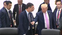 Trump señala su sitio a Sánchez en la Cumbre del G20