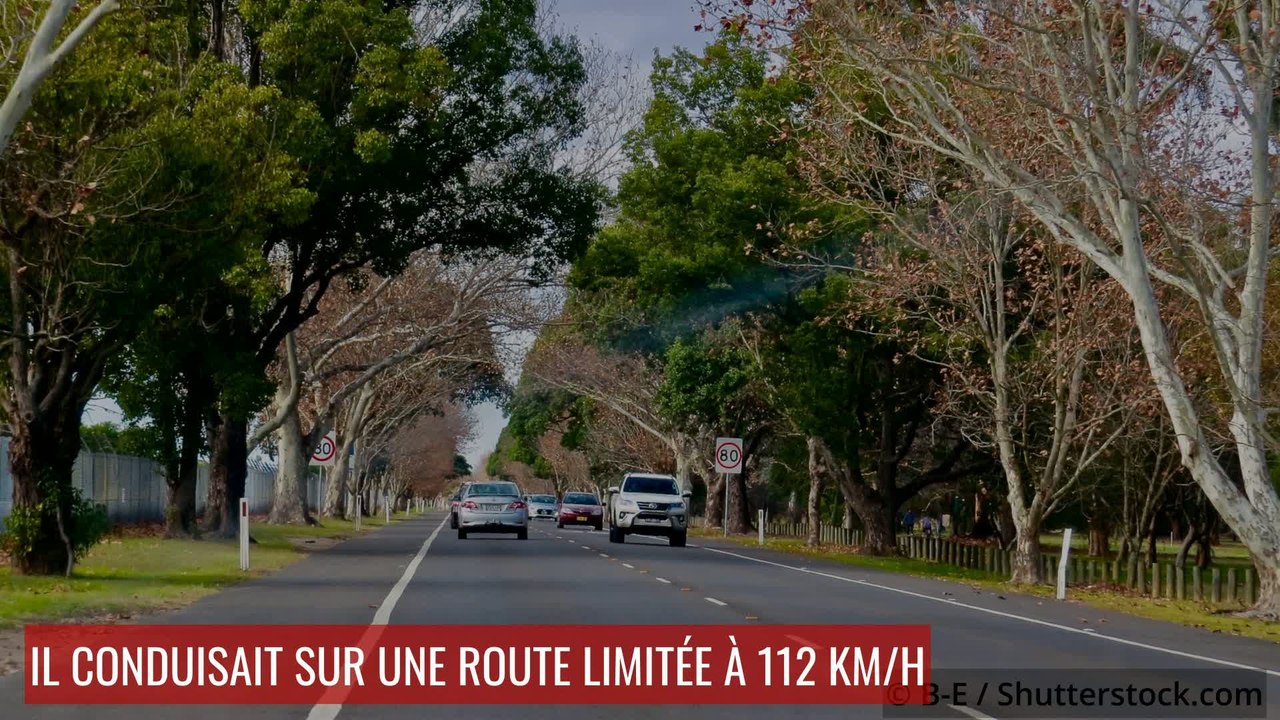 Excès de vitesse : flashé à 209 km/h avec un enfant de 7 ans à bord