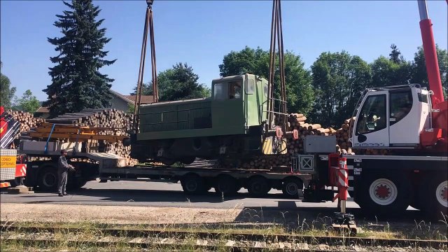 Une nouvelle locomotive pour le vélo-rail de Dunières