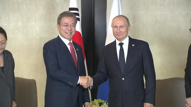 문 대통령, 잠시 후 푸틴 러시아 대통령과 정상회담 / YTN