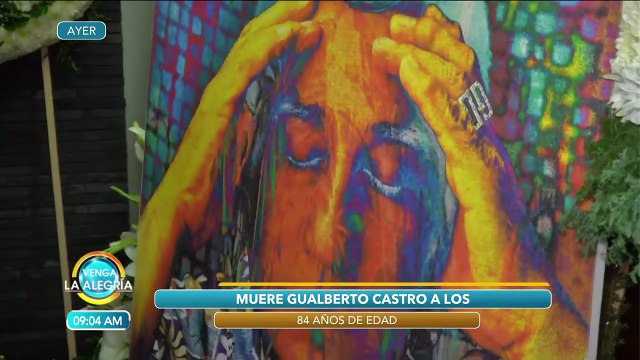 Familiares y amigos acudieron a despedir al cantante Gualberto Castro. | Venga La Alegría