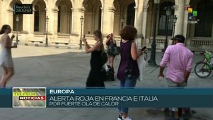 Fuerte ola de calor pone a Francia e Italia en alerta