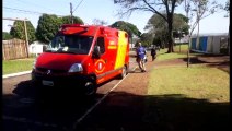Criança sofre suspeita de fratura em escola