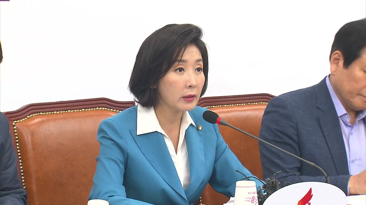 나경원 "심상정, 與 용병 자처...제1야당 협박에 심취" / YTN