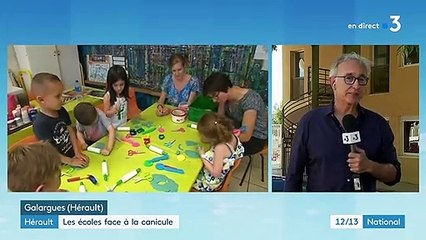 Hérault : les écoles face à la canicule