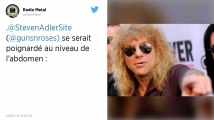 L’ex-batteur des Guns N' Roses, Steven Adler, se serait poignardé lui-même