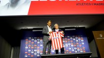 El Atlético de Madrid presenta a Marcos Llorente