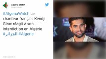 Kendji Girac refoulé d’Algérie à cause d’un problème de visa, son concert annulé