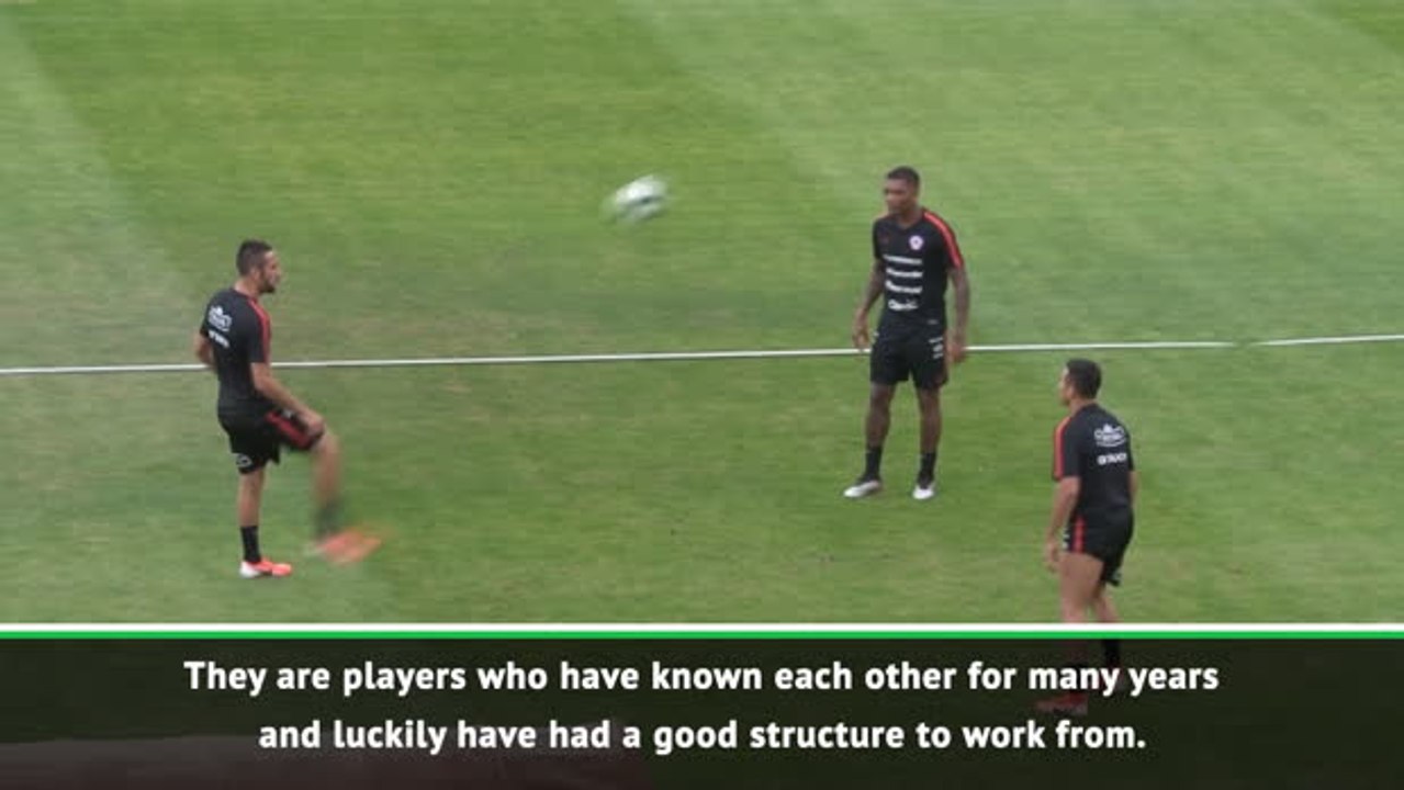 Rueda hails predecessors for instilling Chilean mindset