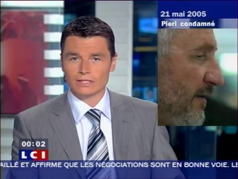 LCI - 21 Mai 2005 - JT, météo, Auto Info , début 100% politique