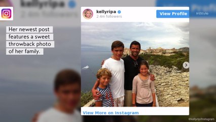 Kelly Ripa Just Posted the Best Throwback Photo, Ever