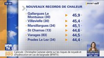 Dans le Gard, le seuil des 45° degrés a été dépassé pour la première fois en France