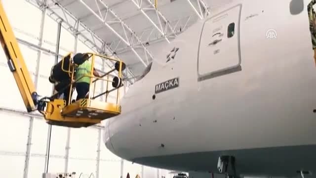 THY'nin rüya uçağı na Maçka isminin verilmesi