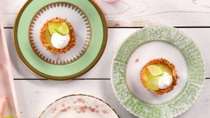 Mini Coconut-Key Lime Pies