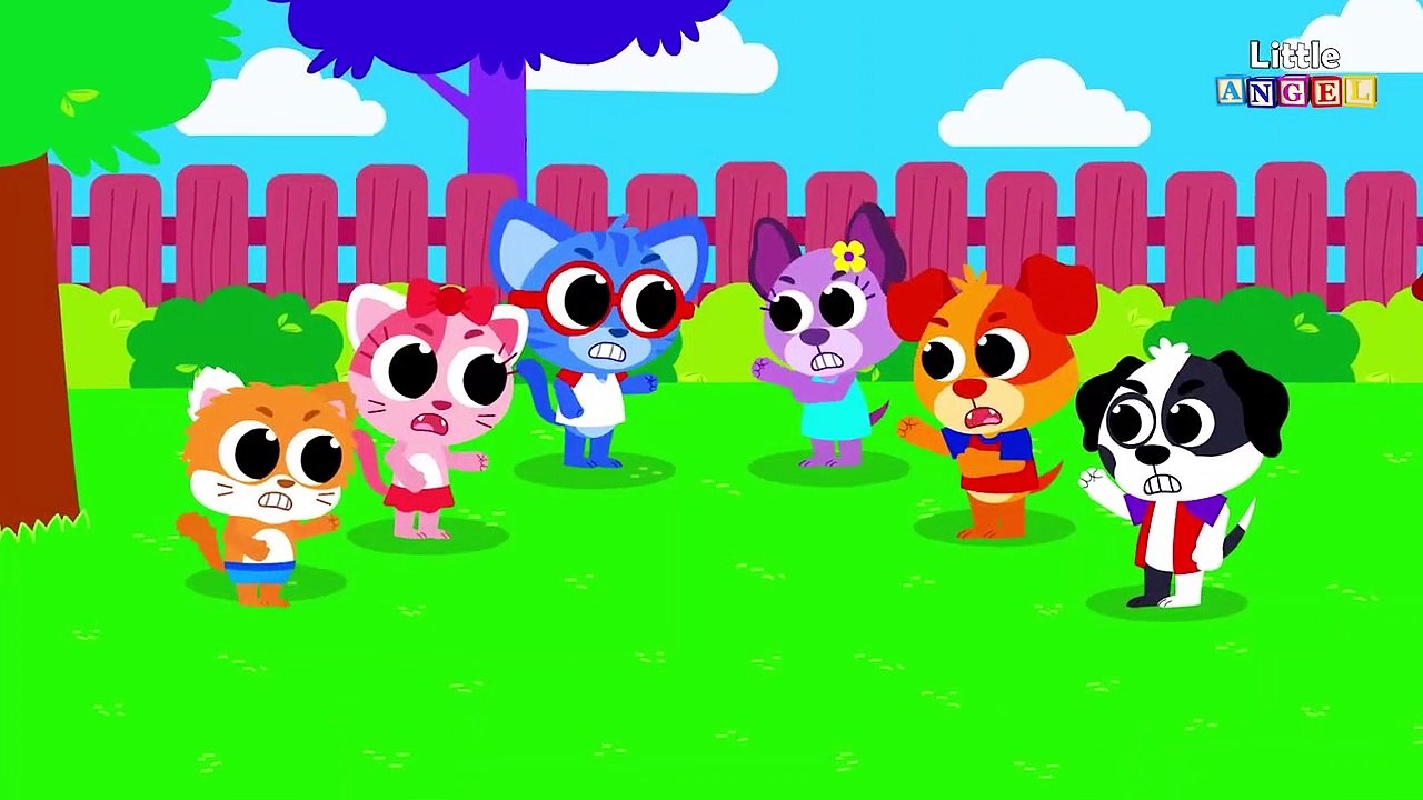 Policemen vs. Firemen! Head, Shoulders, Knees and Toes | + More Nursery Rhymes | Little Angel