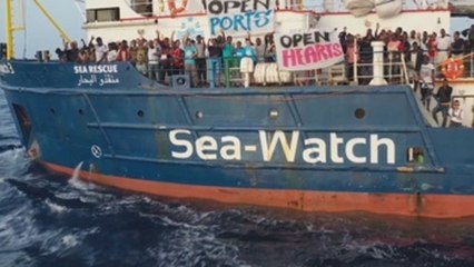 Tensión a bordo del Seawatch mientras espera poder desembarcar a los rescatados