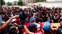 تشييع شرطي قتل الخميس خلال تفجير انتحاري في تونس