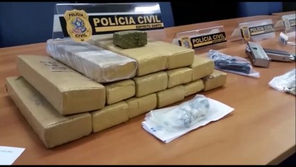 Material apreendido durante operação "Anjos da Lei"