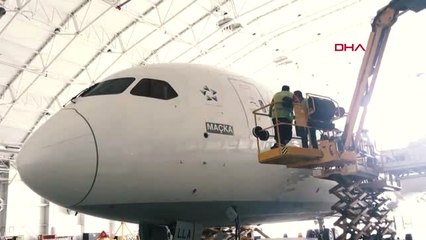 THY FİLOYA YENİ KATILAN BOEİNG 787-9 DREAMLİNER UÇAĞINA EREN BÜLBÜL ANISINA MAÇKA ADINI VERDİ.