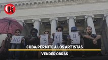 Cuba permite a los artistas vender obras