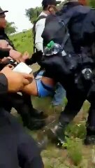 Enfrentamientos entre comunitarios y Policía Nacional Civil