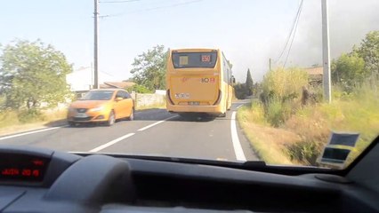 Montfrin : un violent incendie ravage 70 hectares