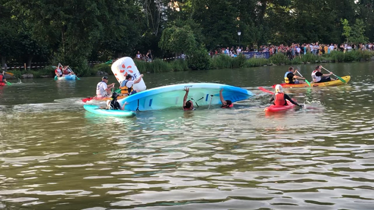 Challenge entreprise de canoë au plan d’eau de la Noë ( édition 2019)