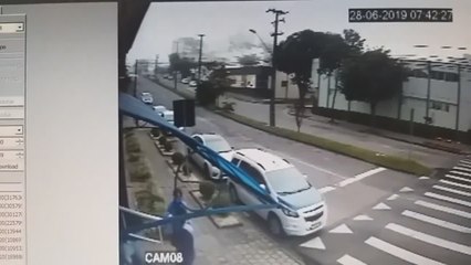 Acidente impressionante em São José dos Pinhais