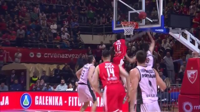Mouhammad Faye, Crvena Zvezda mts Belgrade, 2018-19 highlights