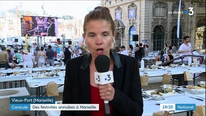 Marseille : des festivités annulées à cause de la canicule