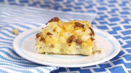 Sausage-Hash Brown Breakfast Casserole
