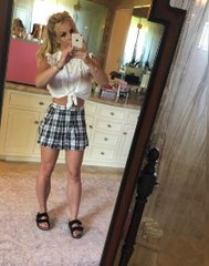 Britney Spears Brings Back 'Baby One More Time' Costume