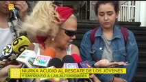¡DETIENEN A LA HIJA DE NIURKA! por supuestamente consumir mariguana en vía pública.