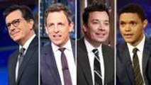 Late-Night Hosts Offer Political Commentary on Second Democratic Debate | THR News