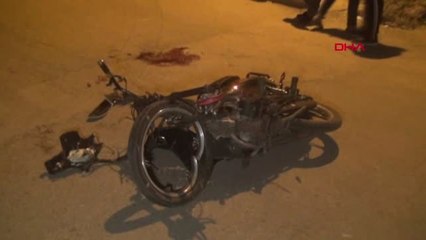 ADIYAMAN Otomobil ile çarpışan motosikletteki 2 kişi yaralandı