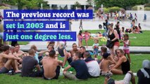 France Hits Its Highest Temperature Ever During Heat Wave