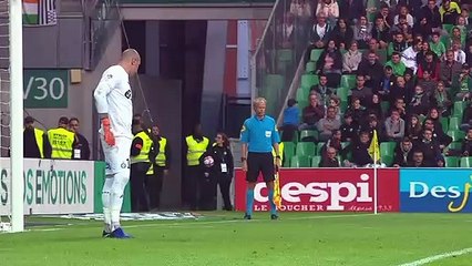 21/10/18 : ASSE-SRFC : penalty manqué Ben Arfa (66')