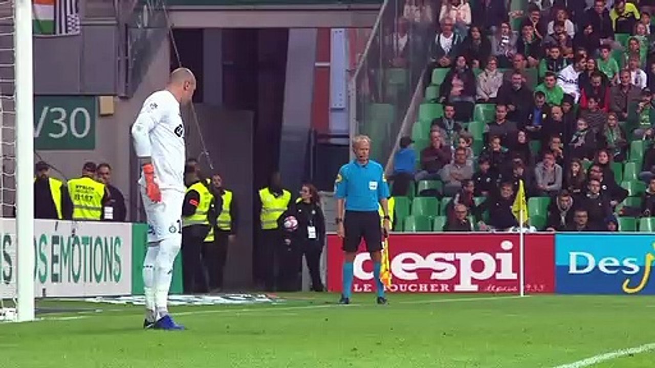 21/10/18 : ASSE-SRFC : penalty manqué Ben Arfa (66')