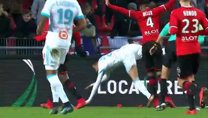 13/01/18 : SRFC-OM : penalty manqué  Thauvin (28')