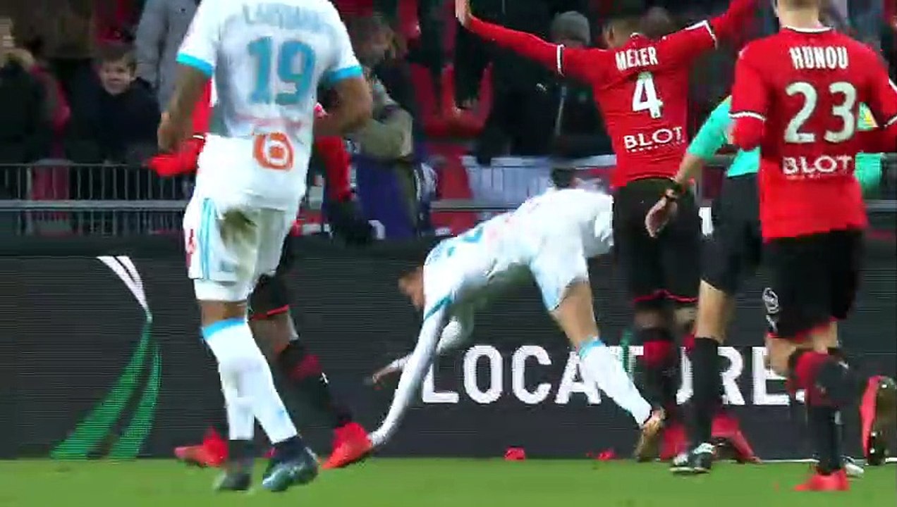 13/01/18 : SRFC-OM : penalty manqué  Thauvin (28')