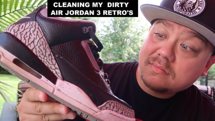 Cleaning My Air Jordan 3 Sneakers