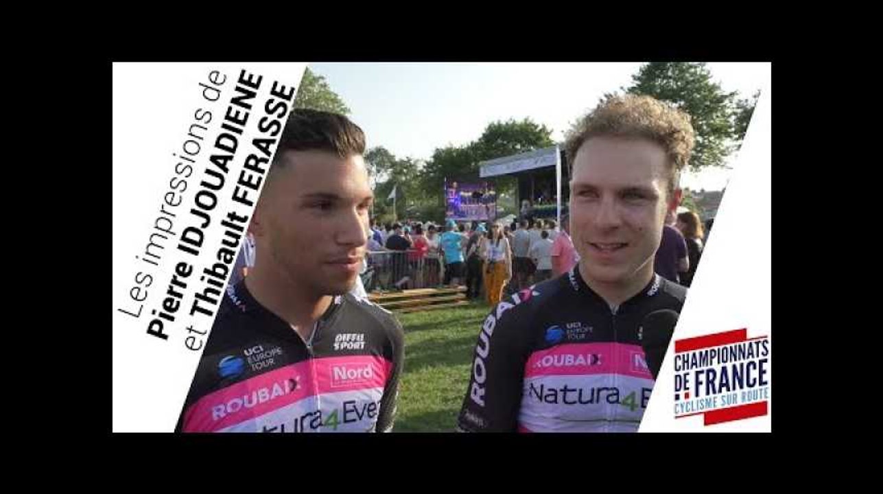 Pierre Idjouadiene et Thibault Ferasse :