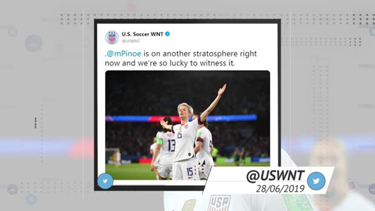 Socialeyesed - USA knock out hosts France