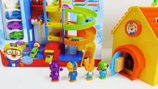 Pororo the Little Penguin Colorful Toy Cars Playset!