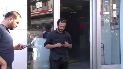 Sigara izmariti bankayı yakıyordu