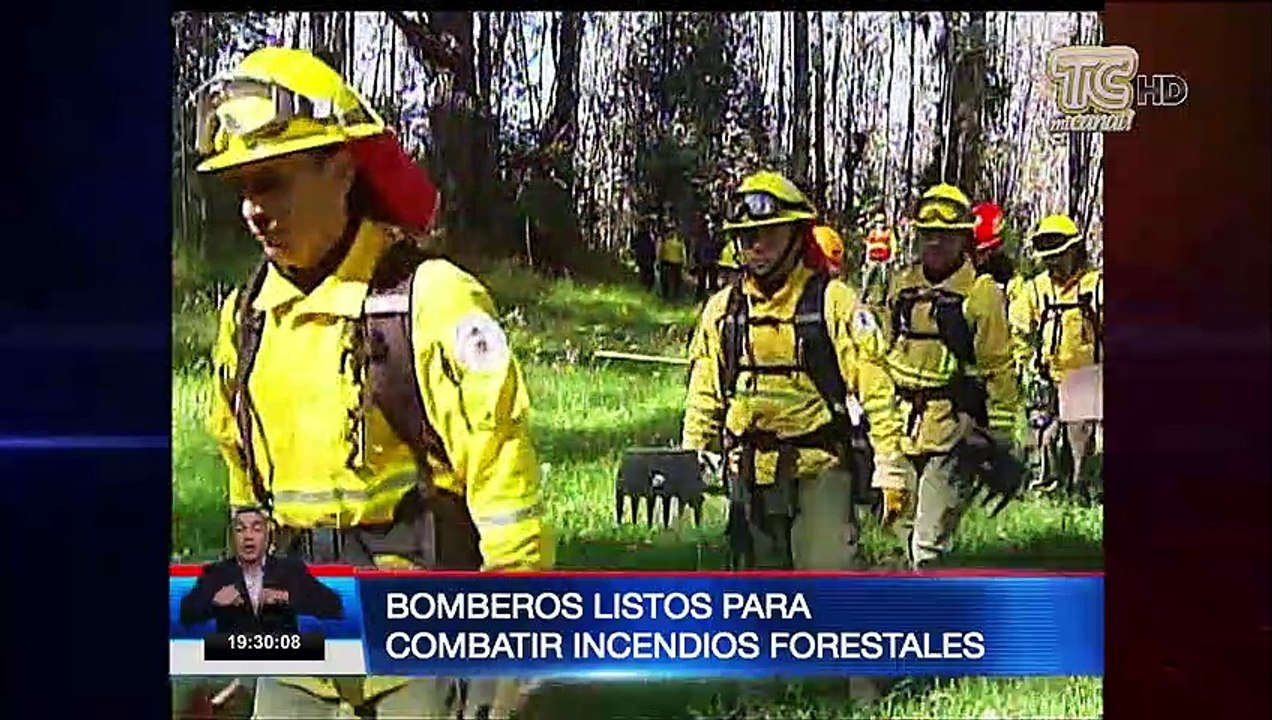 Bomberos realizaron ejercicios de práctica