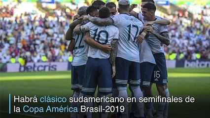 Argentina de Messi elimina a Venezuela y va por Brasil